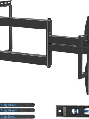 Mounting Dream Long Arm TV Wall Mount for Most 42-90 Inch TV, 40 Inch Extension TV Mount Swivel and Tilt, Full Motion Mount Fits Max VESA 800x400mm, 150 lbs. Loading, 16”,18”, 24” Studs