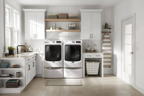 MED6630HW Front-Loading Electric Dryer – White