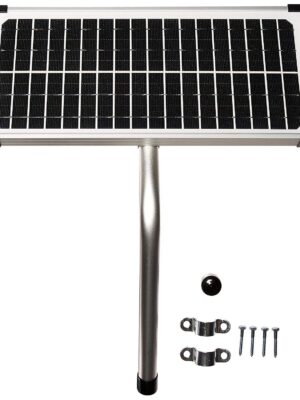 10 Watt Solar Panel Kit (FM123) for Mighty Mule Automatic Gate Openers