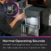 GE Profile Opal 2.0, pellet ice maker with WiFi and smart connectivity, chewable and breakable countertop ice maker, 38 pounds 24 hours