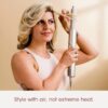Shark FlexStyle Air Styling Drying System, Powerful Hair Blow Dryer and Multi-Styler Stone Straight Wavy