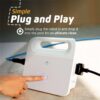 Robotic Pool Vacuum Cleaner All Pools up to 33 FT – Wall Climbing Scrubber Brush