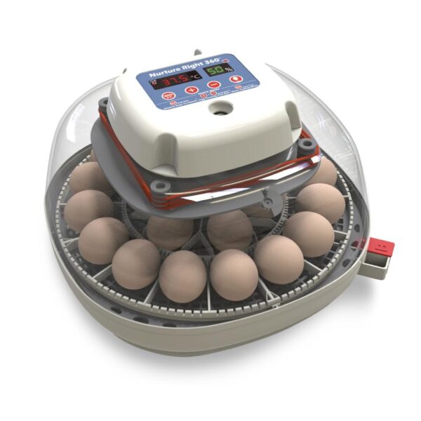 Harris Farms Nurture Right Egg Incubator for Hatching Chicks – Holds 22 Eggs