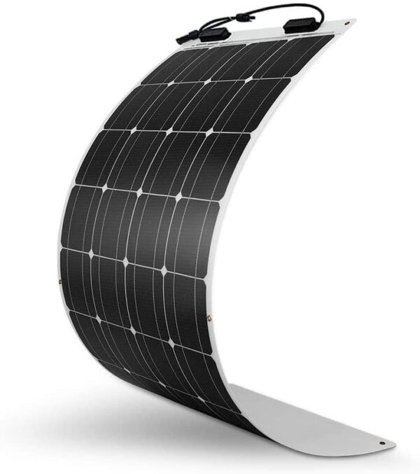 e414e619da144885b03818793fa5ae3a 160 Watt 12 Volt Extremely Flexible Monocrystalline Solar Panel – Ultra Lightweight, Ultra Thin, Up to 248 Degree Arc, for RV, Boats, Roofs, Uneven Surfaces