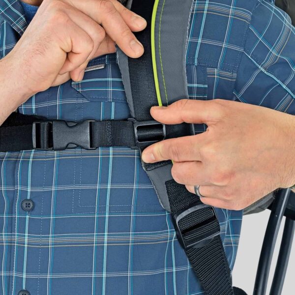 Chicco SmartSupport Aluminum Frame Backpack Carrier, Lightweight Baby Backpack Carrier | Solar/Grey New Model