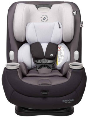 Maxi-Cosi Pria All-in-One Convertible Car Seat, rear-facing, from 4-40 pounds, Blackened Pearl