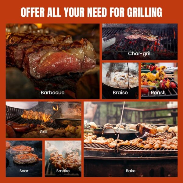e4ac6ac3ecb04a8faece8422a06b3e79 Z GRILLS Wood Pellet Grill Smoker with 552 Cooking Area & Front Shelf for Outdoor BBQ, Smoke, Bake and Roast, 550C