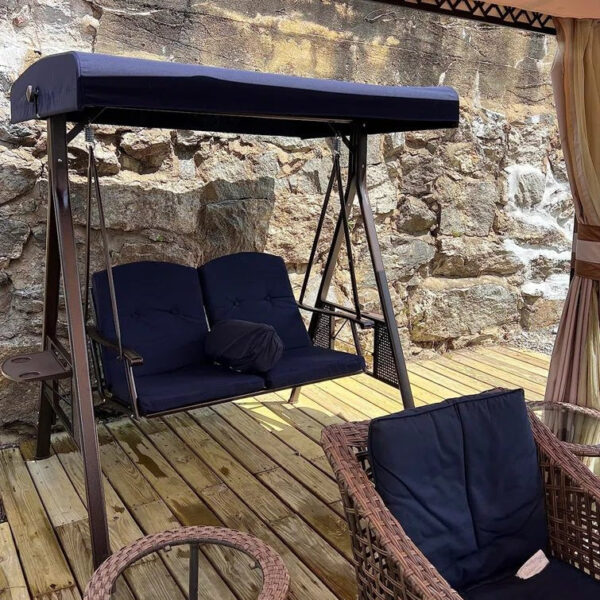 Porch Swing with Canopy