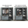 Solid Wood Armoire