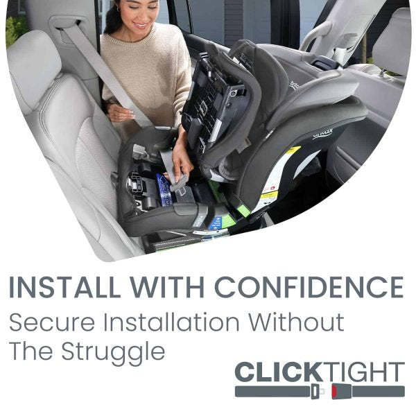 e65fb2411bd945a89f6ff1aa13c5bcae Britax Poplar Convertible Car Seat, 2-in-1 Car Seat with Slim 17-Inch Design, ClickTight Technology, Glacier Graphite
