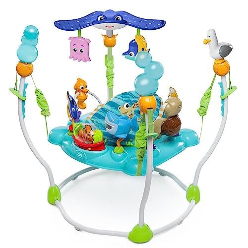 e6dfd0497c1f4c469c668797e9928deb Bright Starts Baby Finding Nemo Sea of Activities Baby Activity Center Jumper