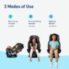 Graco Turn2Me 3-in-1 Rotating Convertible Car Seat, Rear to Forward Facing Highback Booster, Easy Installation, Brighton