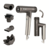 Shark SpeedStyle Pro FLEX Professional Performance High-Velocity Hair Dryer System Metallic Gray