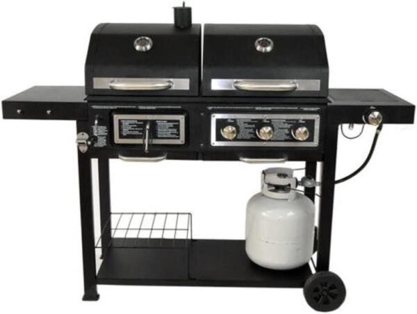 e735abea69944cb19178ced9a35fbd6d Dual Fuel Combination Charcoal/Gas Grill