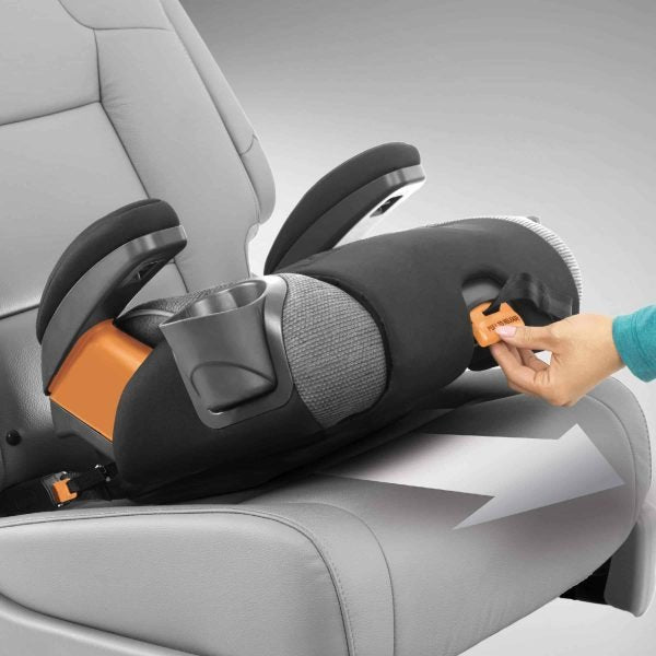 Chicco KidFit Zip Air Plus 2-in-1 Belt Positioning Booster Car Seat Q Collection