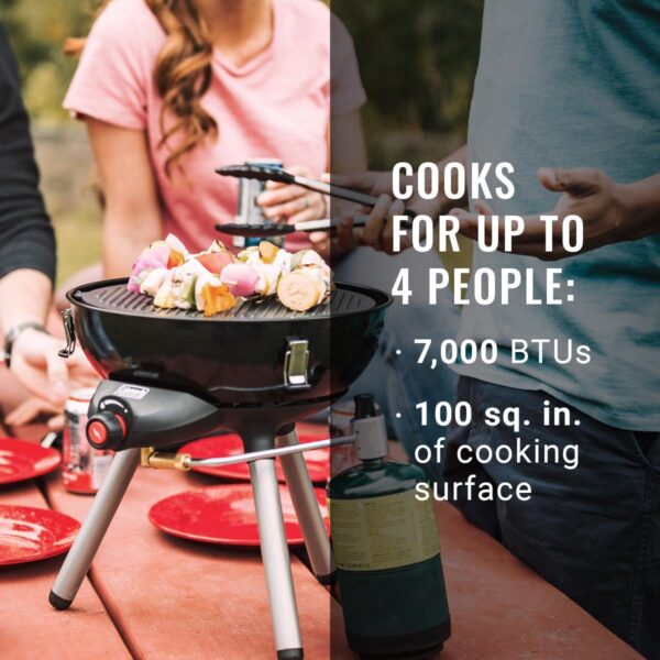 Coleman 4-in-1 Portable Propane Camping Stove with 1 Burner – Versatile Cooking Solution for Outdoors