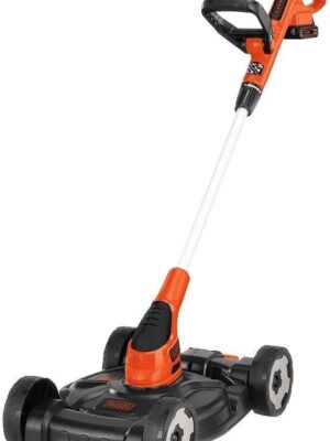 BLACK+DECKER Combination String Trimmer, Lawn Mower, and Edger, Cordless 3-in-1