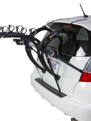 Saris Bones EX Trunk Bike Rack Mount, 8 in, Rack for Car and SUV, 3 Bikes