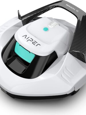 Cordless Robotic Pool Cleaner, Pool Vacuum with Dual-Drive Motors