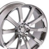 20 9 Wheel Fits Dodge, Chrysler 300 SRT Style Chrome Rim, Hollander 2253 SET