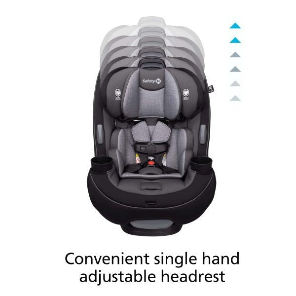 e97e08d906da4fa1ae4b161e9bf3ca24 Safety 1st Grow and Go All-in-One Convertible Car Seat, Rear-facing 5-40 pounds, Harvest Moon