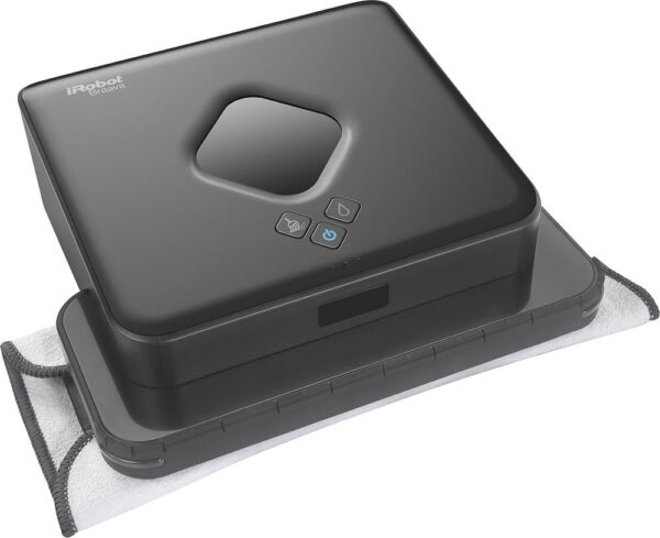 iRobot – Braava 380 Robot Mop – Black