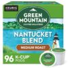 Green Mountain Coffee Roasters Nantucket Blend, Single-Serve K-Cup Pods, Medium Roast Coffee, 96 Count