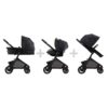 Pivot Modular Travel System with LiteMax Infant Car Seat with Anti-Rebound Bar (Desert Tan)