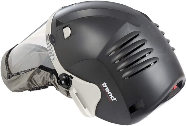 AIR/PRO Respirator and Face Shield Protection, Black, 230V