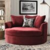61” Wide Barrel Chair