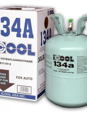 R134A Refrigerant, Full of R-134A, Net 30LB Tank, Suitable for automotive air conditioners, refrigerators-Make in USA
