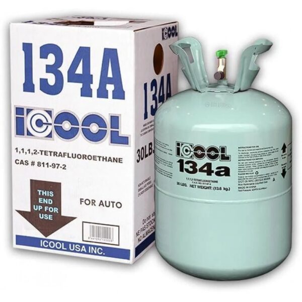 ea35e9ca9c55483ca9c7b0ab403fc6c1 R134A Refrigerant, Full of R-134A, Net 30LB Tank, Suitable for automotive air conditioners, refrigerators-Make in USA