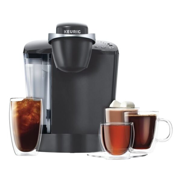 Classic Single Serve K Cup Pod Coffee Maker K50 Black