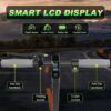 Electric Scooter – 8.5′′ Solid Tires, 350W Motor, Up to 19 MPH and 21-23 Miles Long-Range Portable Foldable Commuting Scooter for Adults with Double Braking System and App