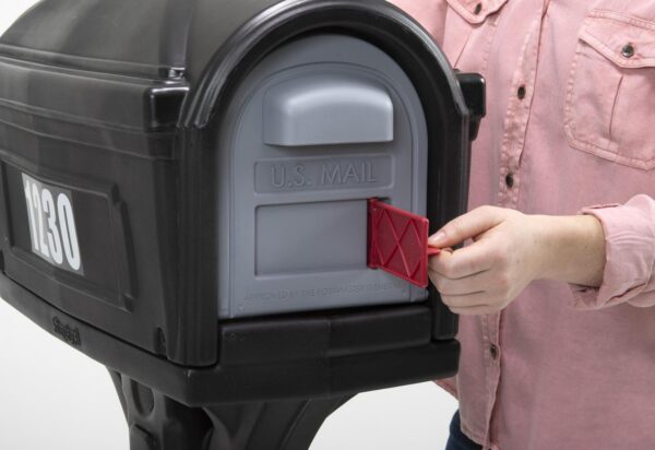 eb0bc6f1a71e44c1900daaae85ace9a8 Simplay3 Dig Free Easy Up Classic Black Plastic Mailbox