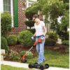 BLACK+DECKER Combination String Trimmer, Lawn Mower, and Edger, Cordless 3-in-1
