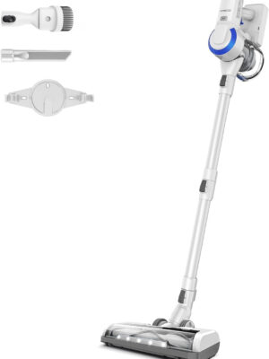 A10 Essentials Cordless Stick Vacuum, Lightweight ZeroTangle Brush, Powerful for Hard Floors, Carpets & Pet Hair