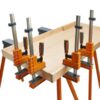 BORA 1004677016 Steel Parallel Clamp Set (4-Piece)