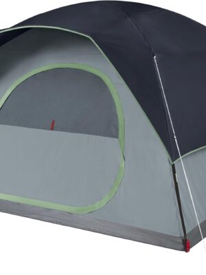 Coleman Skydome Tent with 5 Minute Setup, 4-Person Weatherproof Tent with Rainfly & Carry Bag, 20% More Headroom Than Traditional Canopies