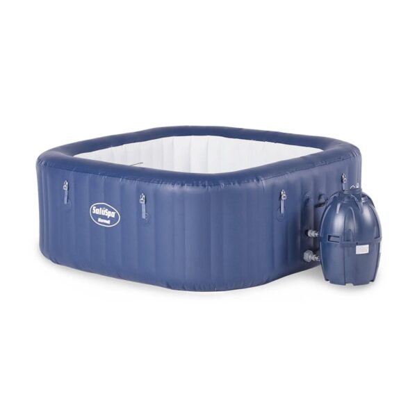 eb42bbe90afa4d65bf07d5b46d87550e 60022e SaluSpa Hawaii Airjet 6 Person Inflatable Tub Spa with Pump, Blue