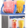 Commercial Slushy Machine – 1000W 30L Tanks Slush Maker Machine 304 Stainless Steel Commercial Margarita Machines Efficient Cooling the Ideal Slushie Maker for Bars Cafes Restaurants