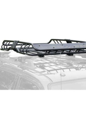 Heavy Duty Vehicle Roof Cargo Basket with Wind Fairing