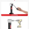 5000 lbs A-Frame Trailer Jack, 23′′ Vertical Travel, 20-24V Cordless Drill Compatible, Adjustable Drop Leg, for Utility, Yacht (Black)