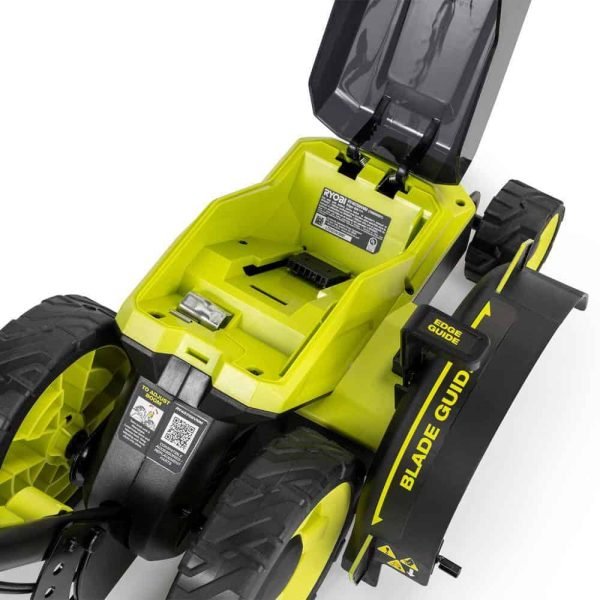 RY40760-AC 40V HP Brushless 9 in. Edger w/ Extra Edger Blade, 4.0 Ah Battery and Charger