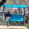 Porch Swing with Canopy