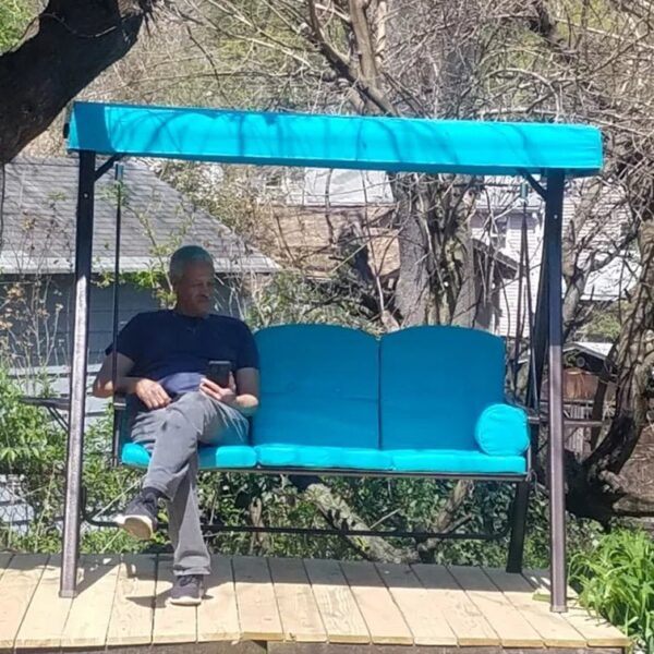 Porch Swing with Canopy