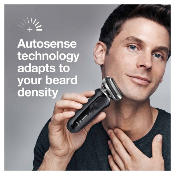 Braun Series 7 7085cc Flex Rechargeable Wet Dry Men s Electric Shaver with Clean Charge Station, Stubble Beard Trimmer