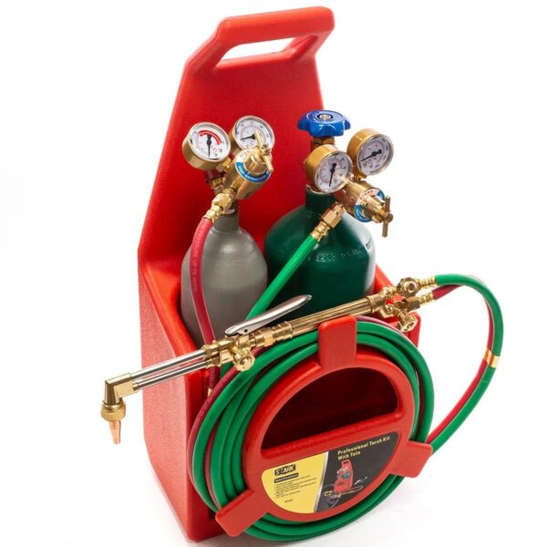 ed740e21374441d8aa13a4a8dae2ac6e Victor Type Welding & Cutting Torch Oxygen Acetylene Regulator Set