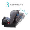 Grow and Go All-in-One Slim Convertible Car Seat, Rear Facing, 5-40 lbs, Forward Facing (30–65 lbs), High Back Booster Seat 40-100 pounds, Aqua Pop