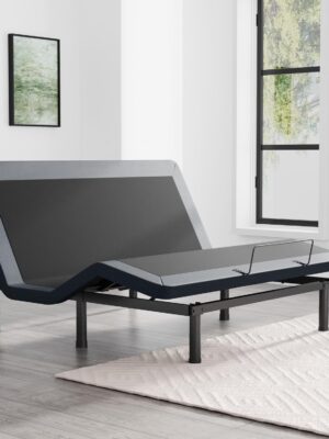 Twin XL Adjustable Bed Frame with Wireless Remote, Electric Bed, Zero Gravity Bed, Head and Foot Incline, Adjustable Leg Heights Bed Base, Memory Pre-Sets, Anti-Snore
